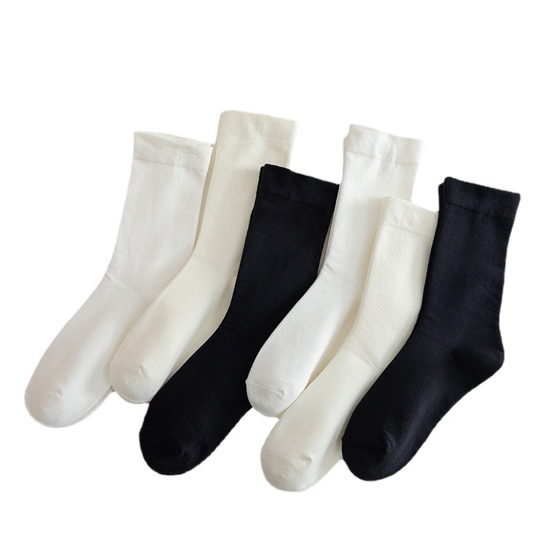 Zhuji women's socks socks black and white socks women's Moon socks stockings stockings wholesale high stockings floor socks