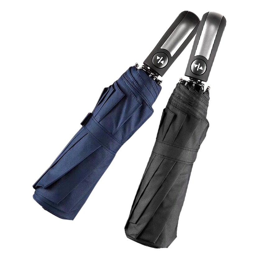 Automatic Umbrella Folding Large Sunny Umbrella Sun Protection UV Protection Thickened Umbrella Printing Advertising Logo Printing Advertising Umbrella