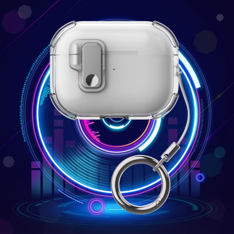 Picture of Suitable for Airpodspro2 Headphone Cover Apple Pro Second Generation Bluetooth Transparent Protective Case Airpods4 Protective Cover