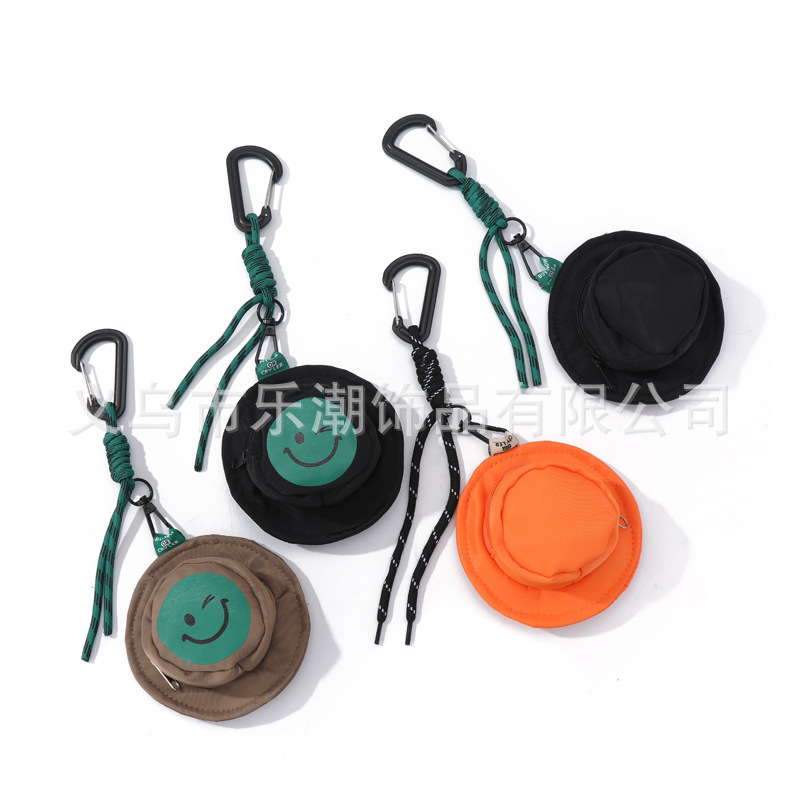 Picture of Mini Coin Purse Men's Smiley Headphone Bag Small Bag Keychain Bag Pendant Girls Bag Pendant Small Jewelry