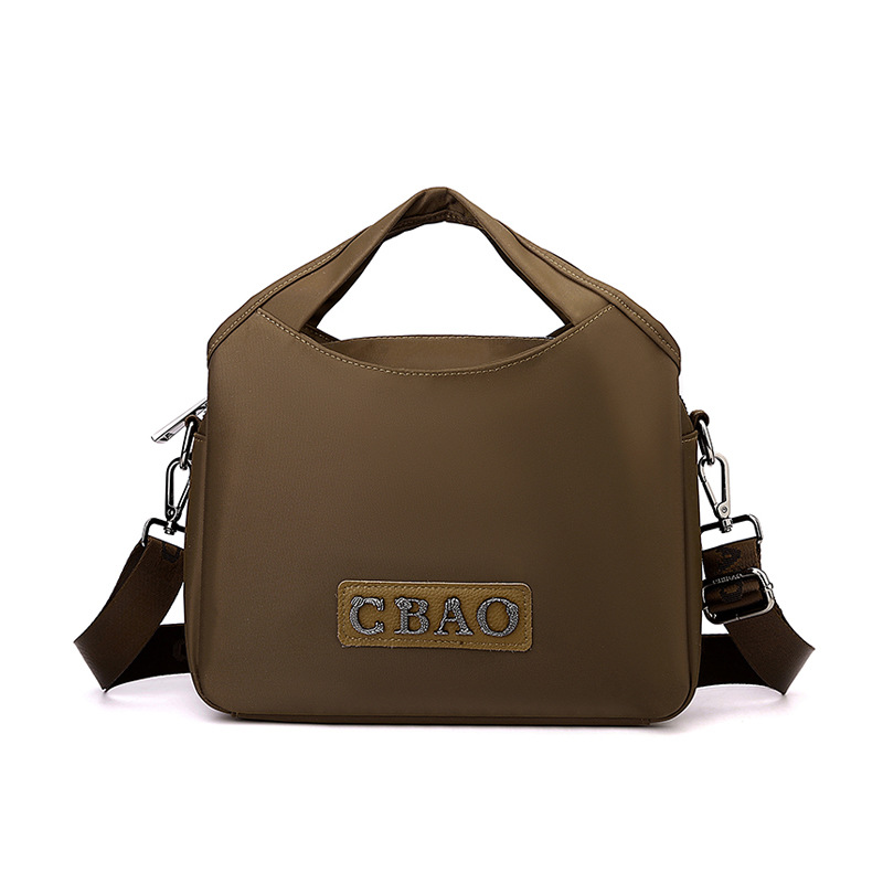 Picture of Casual shopping handbag large capacity commuter messenger bag new simple canvas bag trendy women's shoulder bag