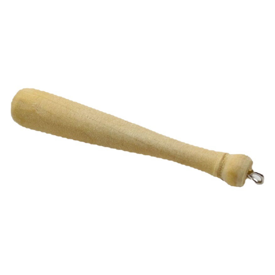 American Small Baseball Cart Key Keychain Accessories Mini Wooden Stick Wooden Stick Sporting Goods Small Gifts Holiday Gifts