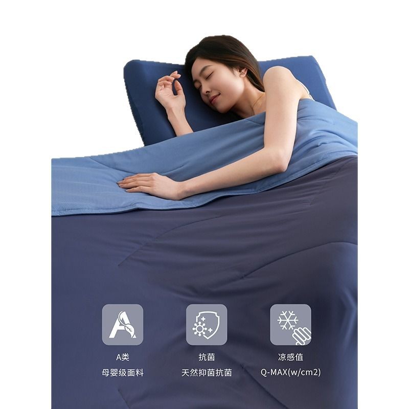 Picture of Meiji Nishikawa Summer Deep Sleeping Quilt Summer Cool Quilt Temperature Controlled Quilt Machine Washable Cool Feeling Little Red Riding Book recommend Quilt Quilt Core