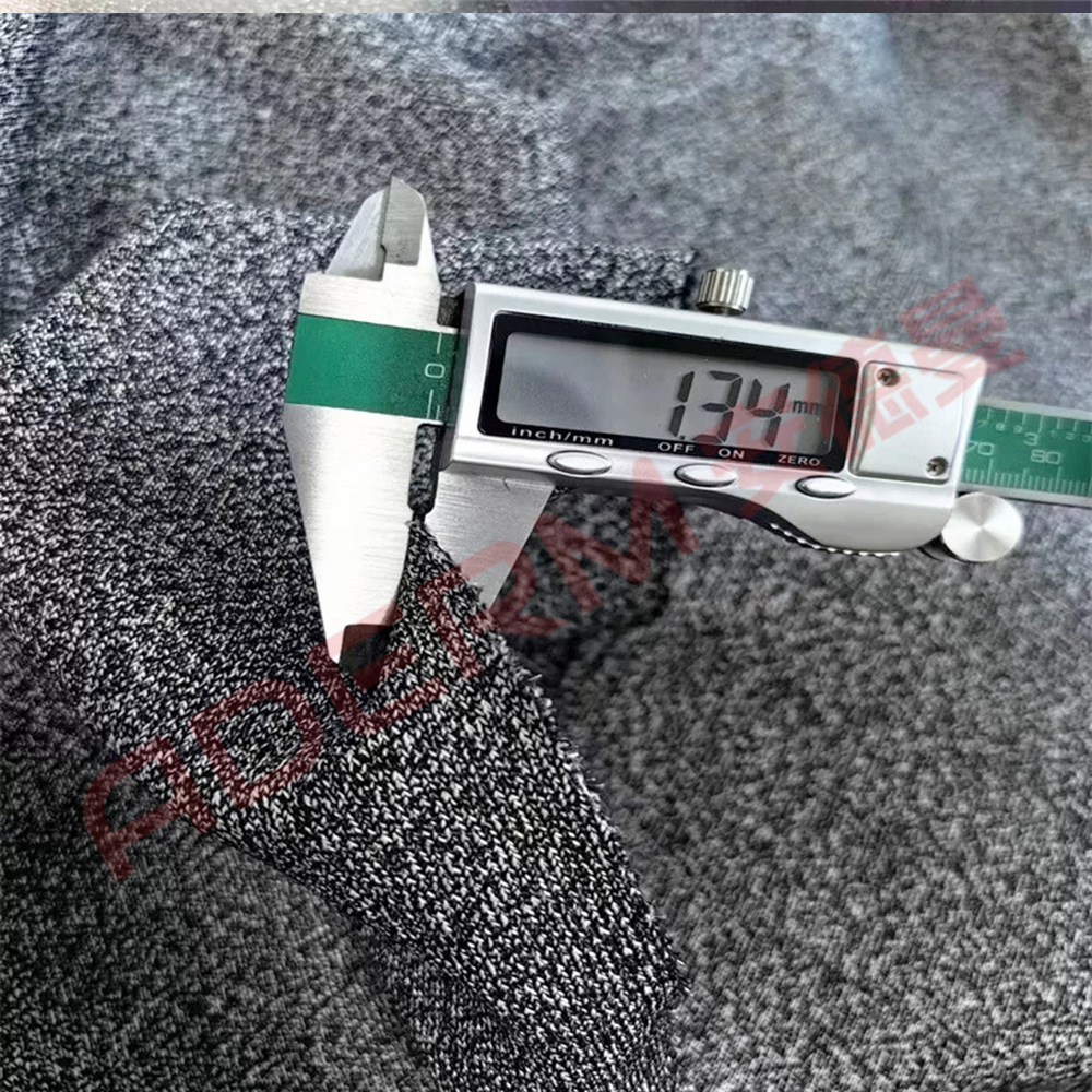 Picture of Customized Hemp Gray High Molecular Weight Polyethylene Knitted Fabric, Wear-Resistant, Tensile-Resistant, Tear-Resistant, and Cut-Resistant Dyneema Fabric