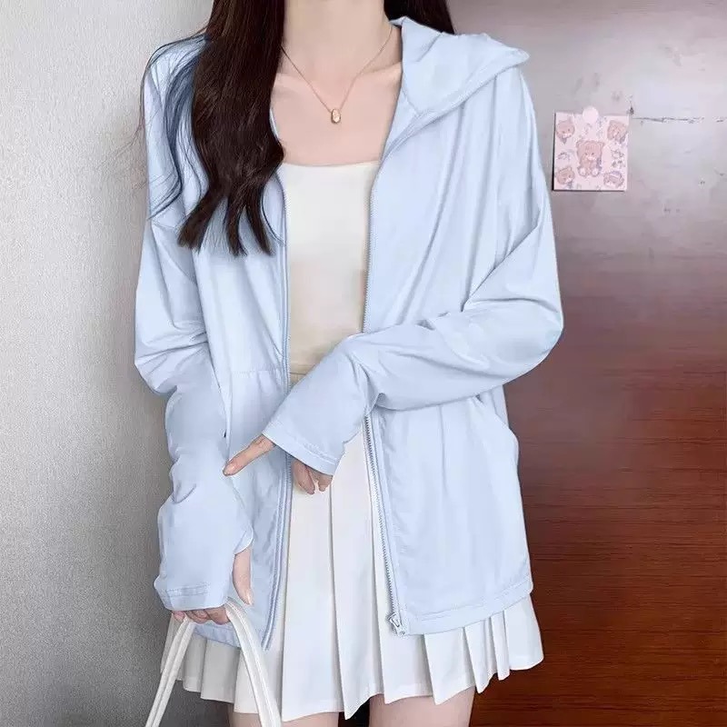 Picture of Sports Slimming Look Summer Sun Protection Clothing for Women 2025 New Outdoor Jacket Anti-Uv Breathable Cool Sun Protection Clothing