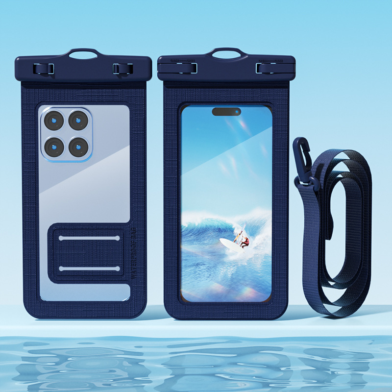 Picture of Mobile phone waterproof bag mobile phone case touch screen waterproof bag drifting diving sealed bag transparent dust bag factory wholesale