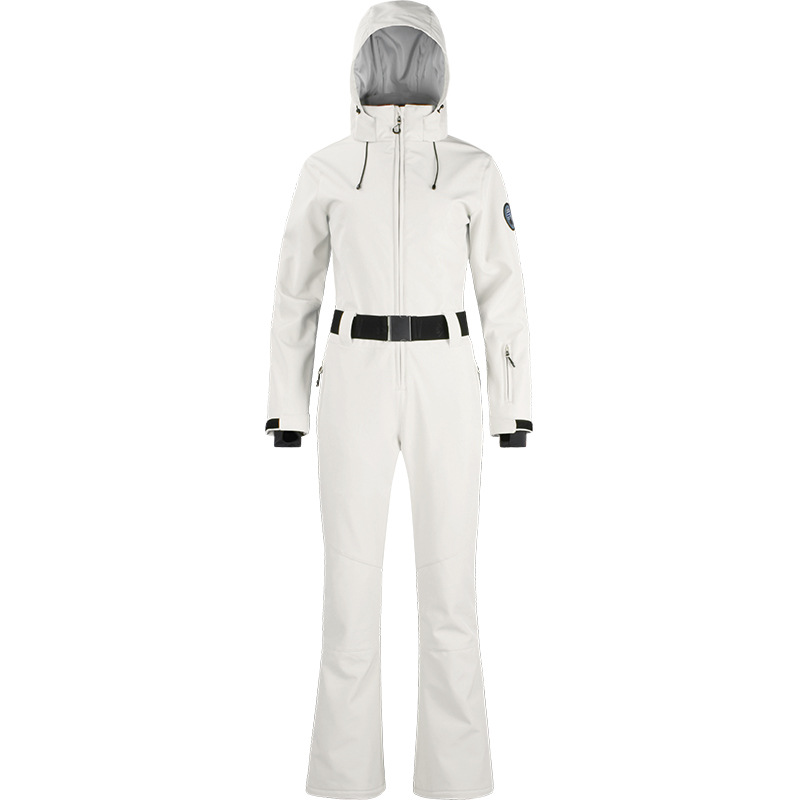 Picture of Cross-Border New Ski Suit for Women, Slim Fit, Windproof, Waterproof, Breathable and Warm, Outdoor Double-Board One-Piece Snow Suit