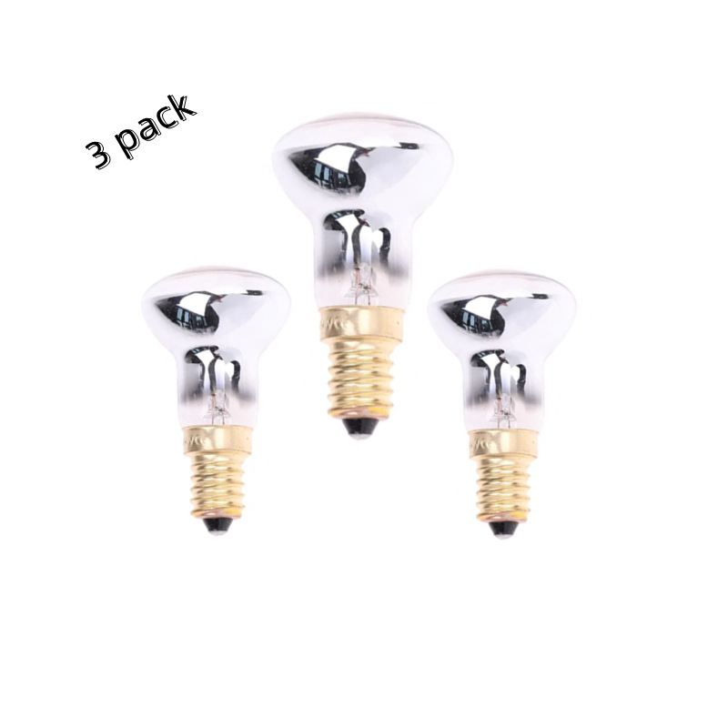 Picture of Lava Melt Wax Lamp Heating Bulb Us Standard R39E14E17 Reflective Spotlight Heating Bulb Cross-Border Best-Selling Set