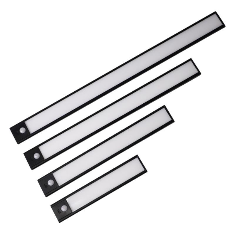Ultra-thin smart led induction light dormitory charging human body induction night light wholesale magnetic wardrobe cabinet light strip