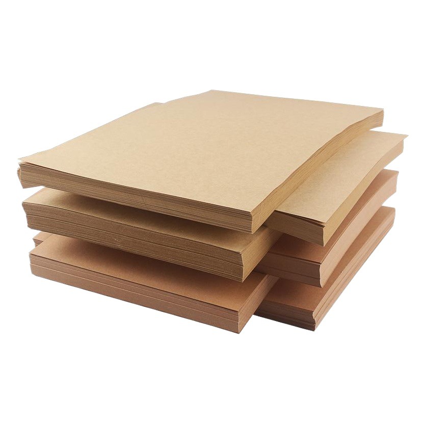 4K painting Kraft cardboard a4/a3 Kraft paper 70/120/210/400g thick hard Kraft paper manual Kraft card