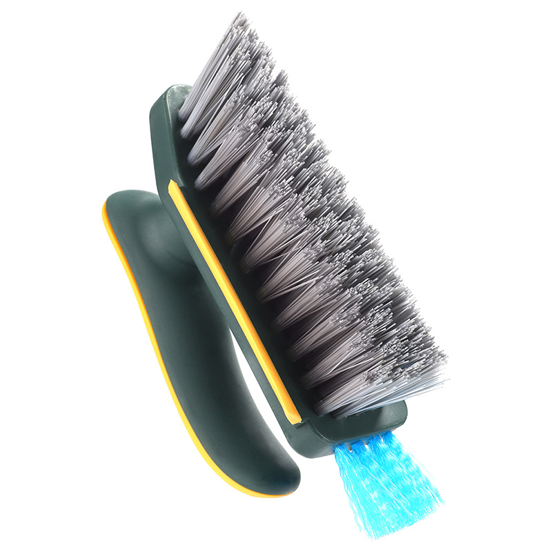 Picture of Gap brush floor brush toilet floor brush scraping brush integrated multi-functional non-dead angle cleaning three-in-one cleaning brush