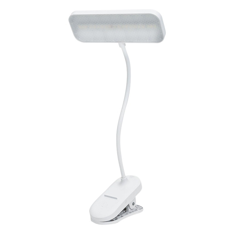 Clip-on LED Desk Lamp Eye Protection Learning Children Eye Protection Recharging and Inserting Dual-purpose Desk Lamp Dormitory College Students' Nightlight