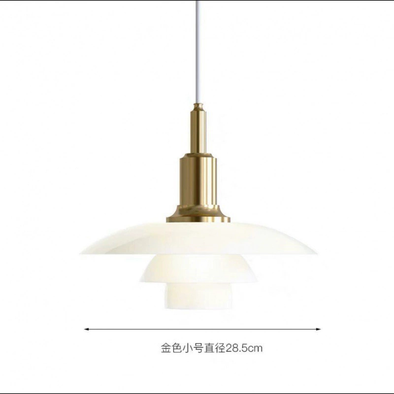Picture of Nordic Creative Designer Glass Chandelier Advanced Sense Bedroom Restaurant Hotel Homestay Light Luxury Decorative Bar Table Lamp