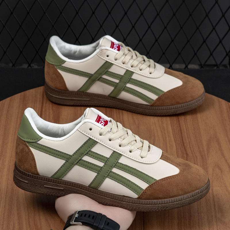 Men's Summer Breathable Mesh New Retro German Training Shoes Breathable Forrest Gump Sneakers Trendy Versatile Sports Casual Shoes