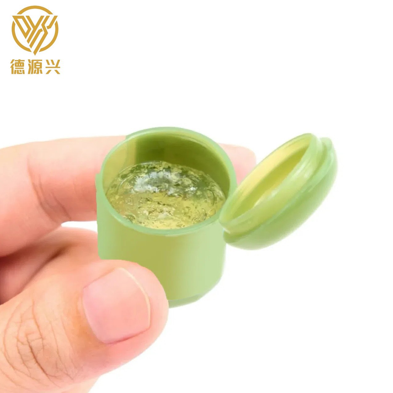 Picture of Thai Smiley Lotus Herbal Nose Pot Flip Mint Cool Oil Nose Bottle Refresher Nose Sucking Material
