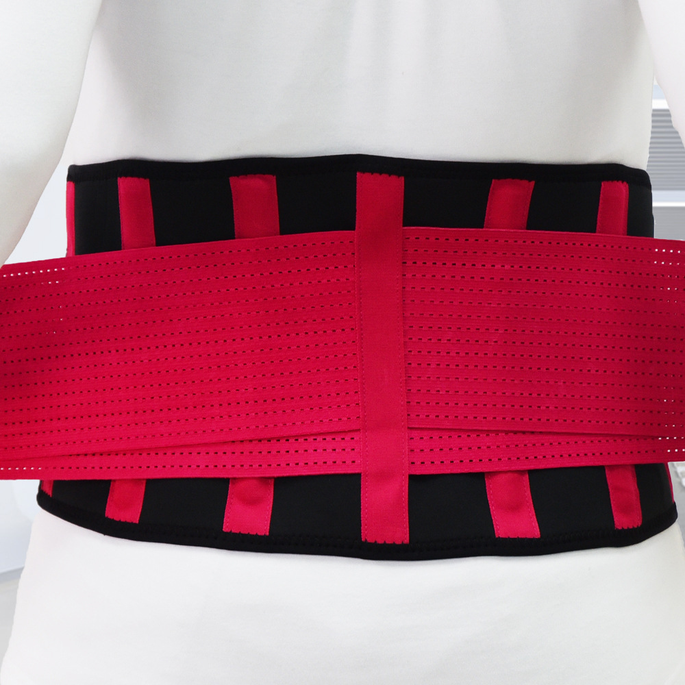 Picture of Hong Kong Sheng new color waist support girdle waist fixed steel plate support waist sports waist support factory wholesale