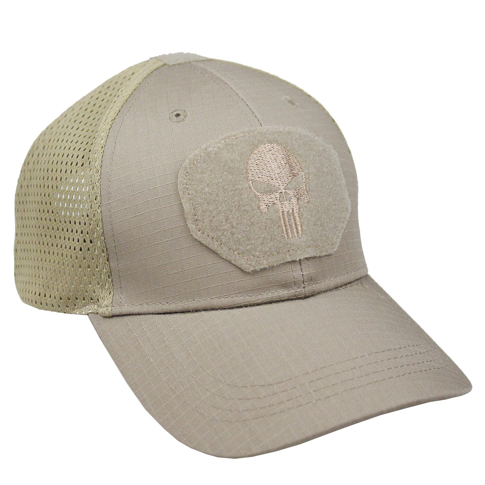 Picture of Summer Camouflage Baseball Cap Military Fan Outdoor Special Forces Tactical Hat Skull Fishing Sunshade Velcro Cap Men