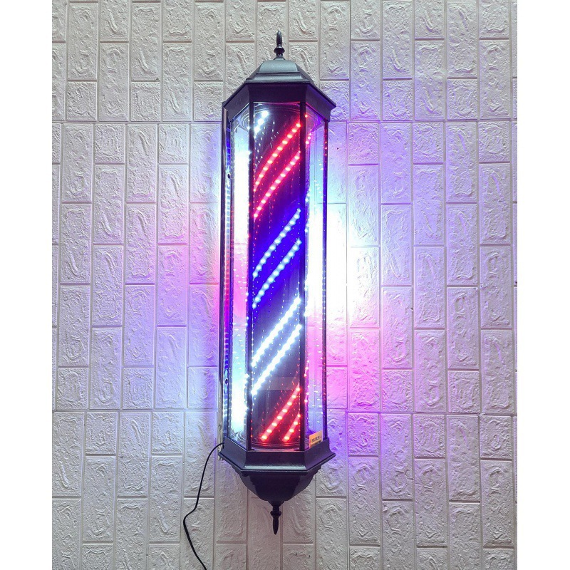 Picture of Barber shop small turn light perm foreign trade turn light barber shop brighten simple mold palace lamp light box factory maintenance