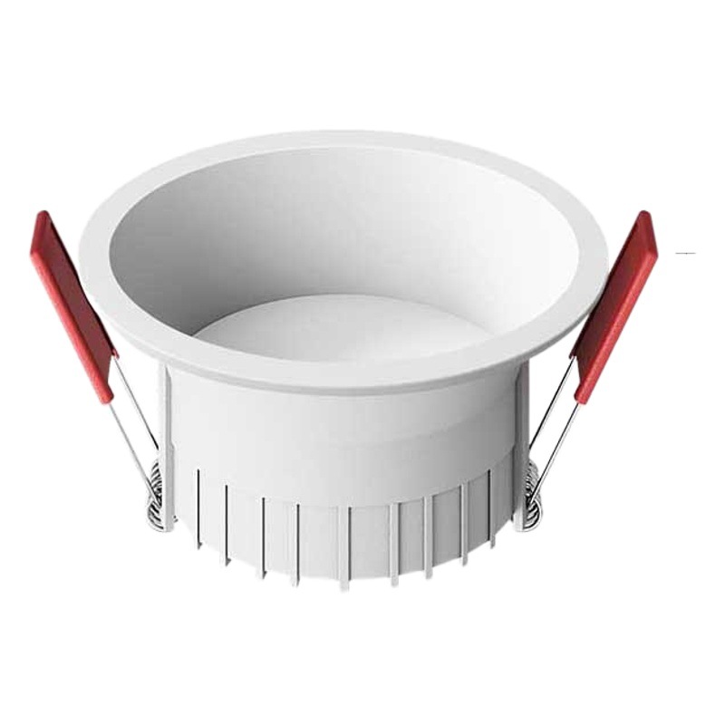 Depth anti-glare downlight household living room 2.5 inch headless ceiling lamp 8cm narrow side embedded LED Downlight