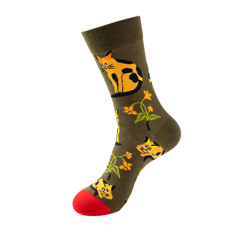 Picture of Amazon new tube socks children European and American ins wind fruit autumn and winter net red trend socks cotton manufacturers wholesale