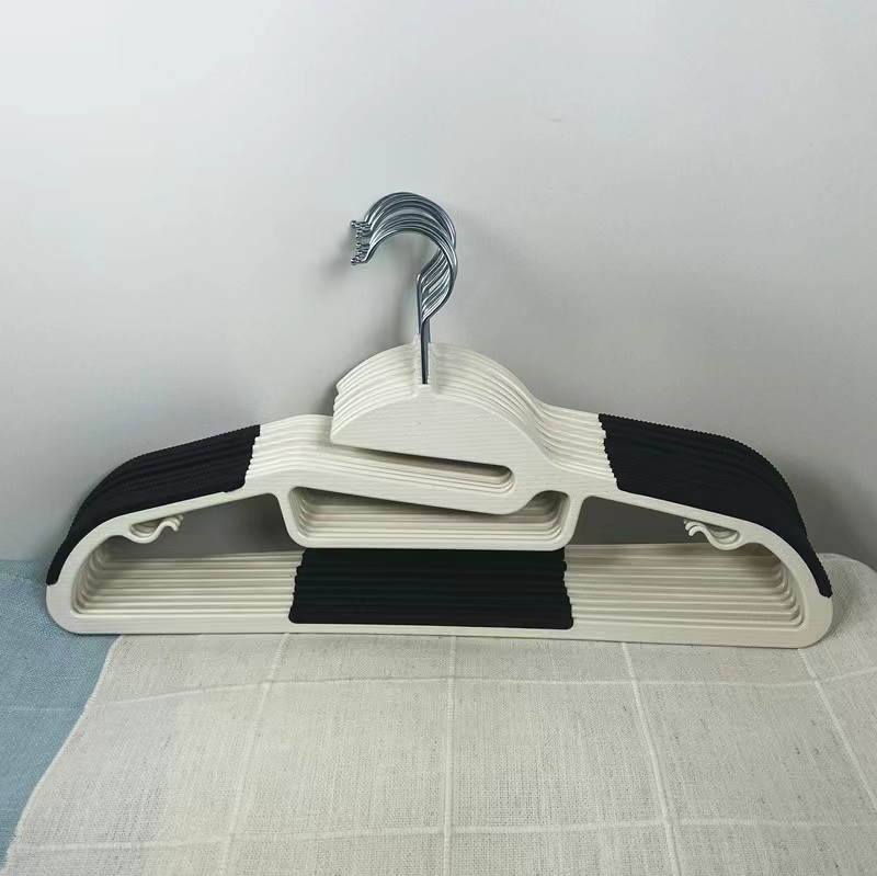 Picture of Plastic Non-Slip Hangers Amazon Multifunctional Small Neckline Design for Home Dormitory Organization and Storage with Anti-Slip Design