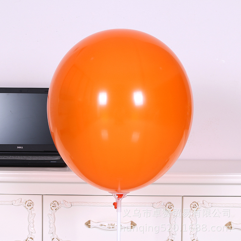 Picture of Cross-border 18 inch matted latex balloon retro color balloon wedding decoration round helium floating air ball wholesale