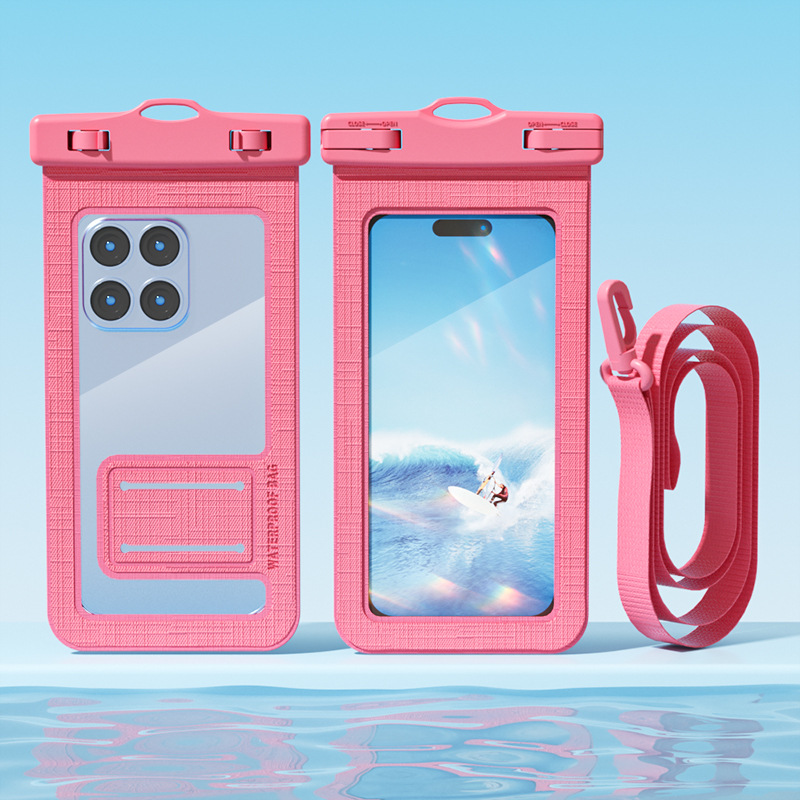 Picture of Mobile phone waterproof bag mobile phone case touch screen waterproof bag drifting diving sealed bag transparent dust bag factory wholesale
