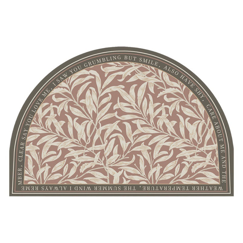 Picture of Diatom mud carpet vintage American floor mat bathroom door mat bedroom entrance mat bathroom kitchen entrance mat