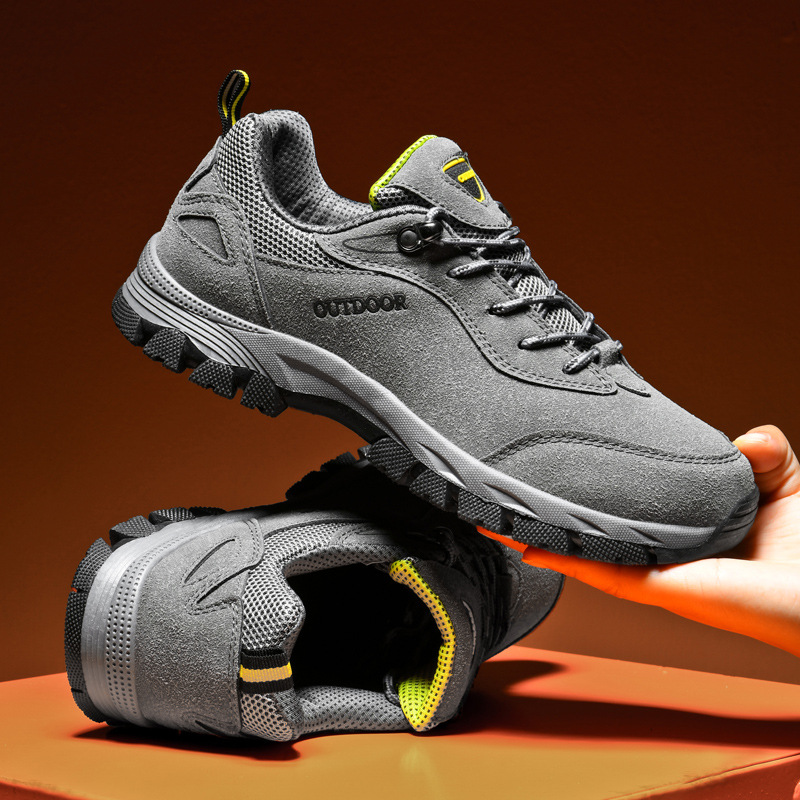49 plus size Outdoor Sports 2025 Spring and Autumn Fashion Cross-border Casual Mountaineering Boots Men's Shoes Trendy Walking Shoes Men's Shoes