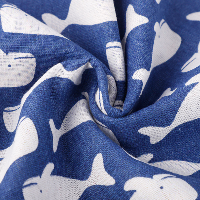 Picture of Factory Supply Linen Fabric Household Tablecloth Decorative Cloth Summer Colorful Linen Modern Simple Polyester Cloth