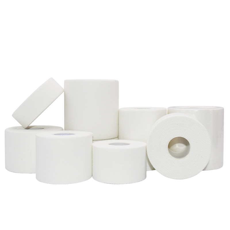 Picture of Manufacturer's Sports Protective Fixed Sports Tape with Skin Film Toothed Edge Cotton Foot White Patch Bandage