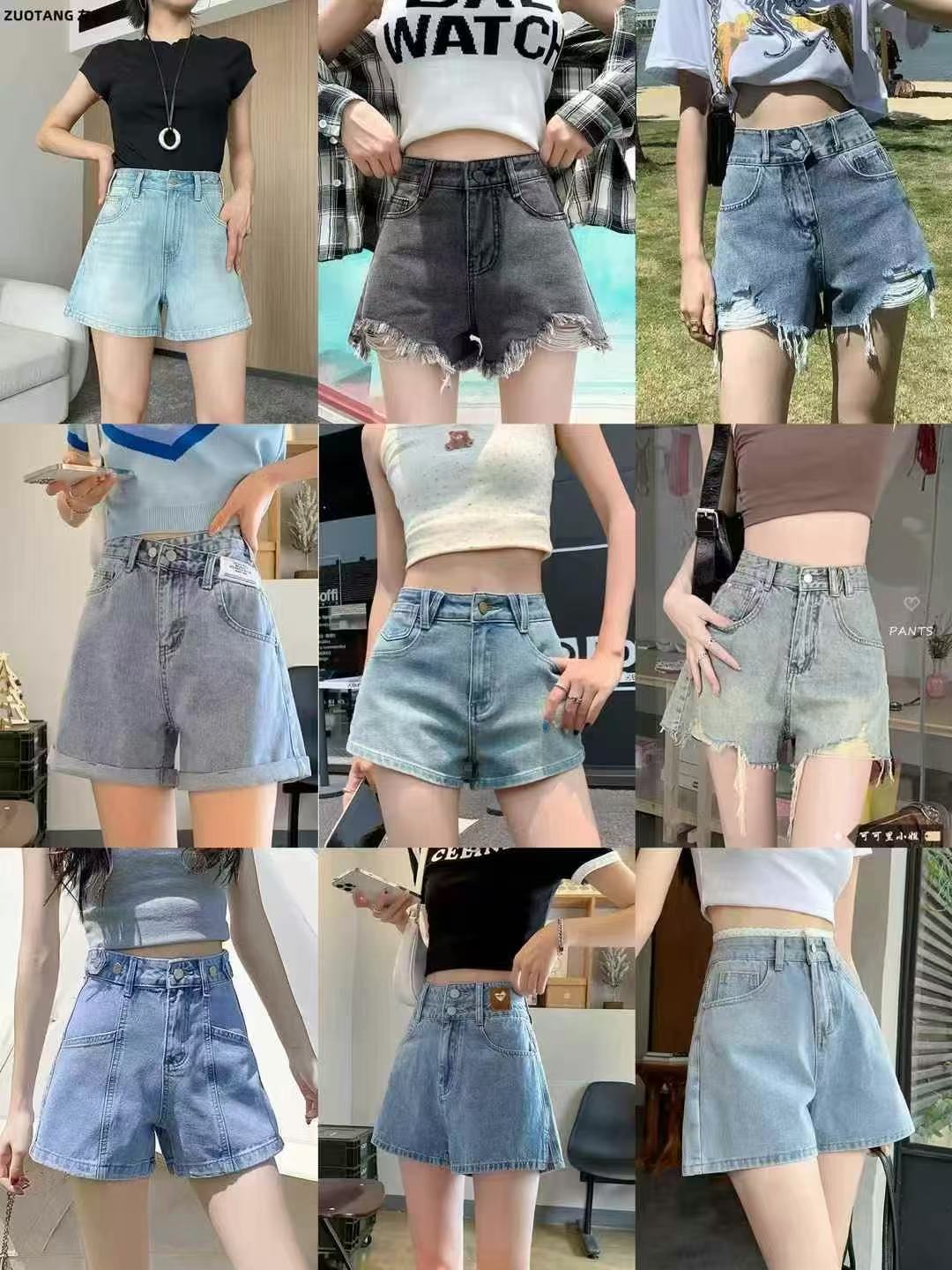Women's Denim Shorts 2025 Summer High-Waisted Trendy Wide-Leg Korean Style Slimming A-Line Ultra-Short Hot Pants That Make Legs Look Longer