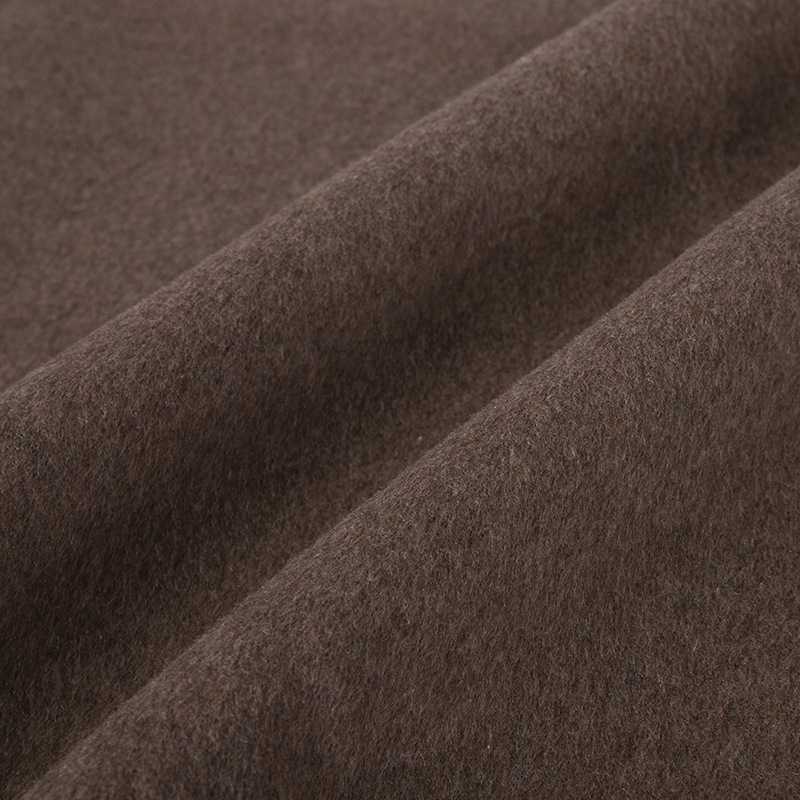Picture of Foreign Trade Wholesale Cashmere Smooth Wool Fabric Japanese and Korean Plain Outwear Clothing Outwear Wool Fabric Double-Sided Woolen Fabric