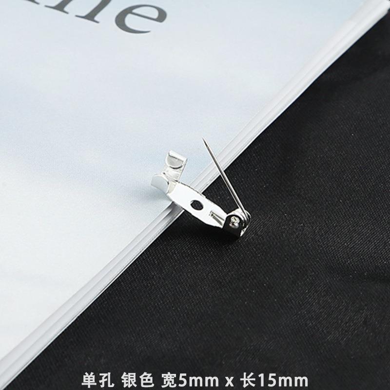 Picture of Cross-border Hot Sale High Quality Special Price Safety Badge Clothes Metal Simple Pin Brooch Handmade DIY Jewelry Accessories