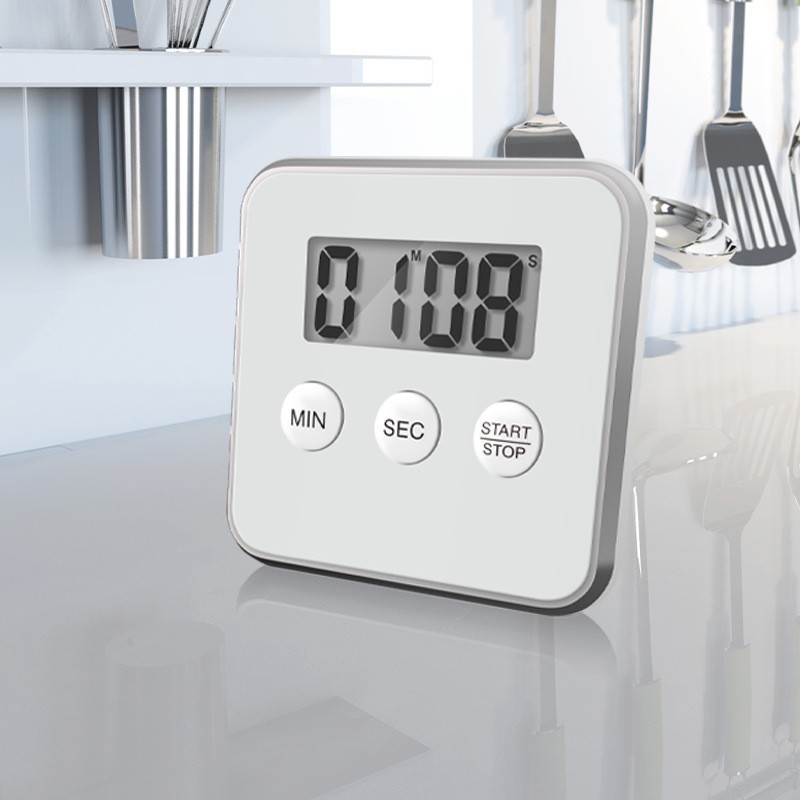 Cross-border foreign trade direct supply digital electronic timer kitchen timer learning baking cooking reminder countdown timer