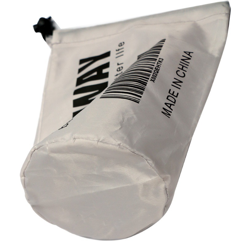 Zhuhai manufacturers produce gray round bottom bag drawstring bag printable LOGO change size storage bag storage bag