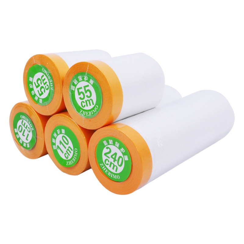 In stock paint decoration protective film furniture cover dust film special high temperature resistant static paint car cover film