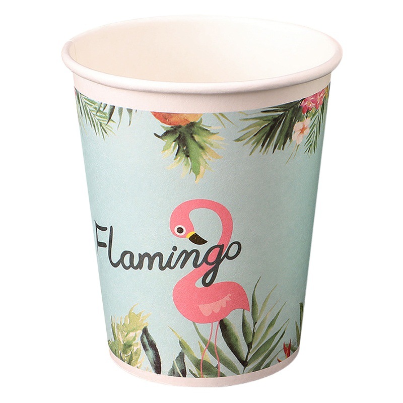 Ailvsen factory in stock direct sales thickened disposable paper cup customized printable LOGO Cup