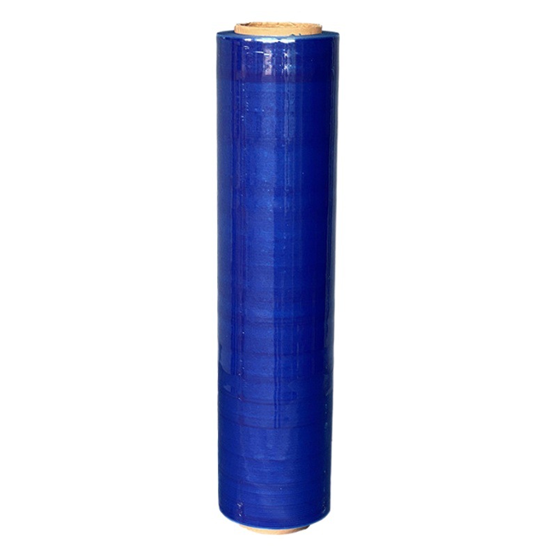 Blue Stretch Film Pe Stretch Film Packaging Film Industrial Cling Film Wrapping Film Plastic Film Manufacturer Extended Length