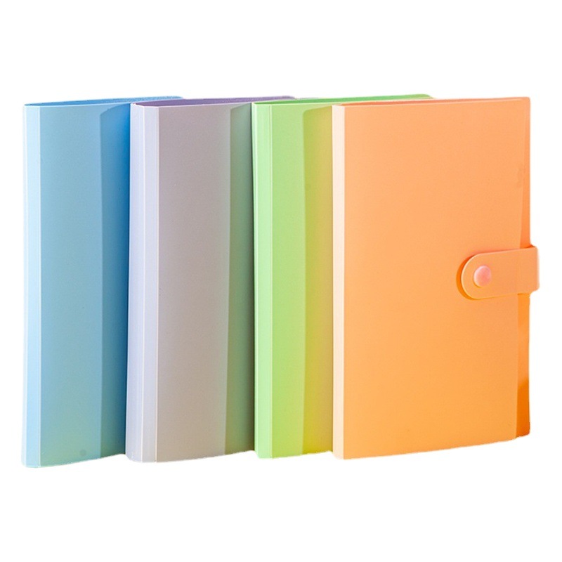100 Pcs Portable Paper Money Collection Album Coin Commemorative Banknote Collection Box Protective Bag Business Gift