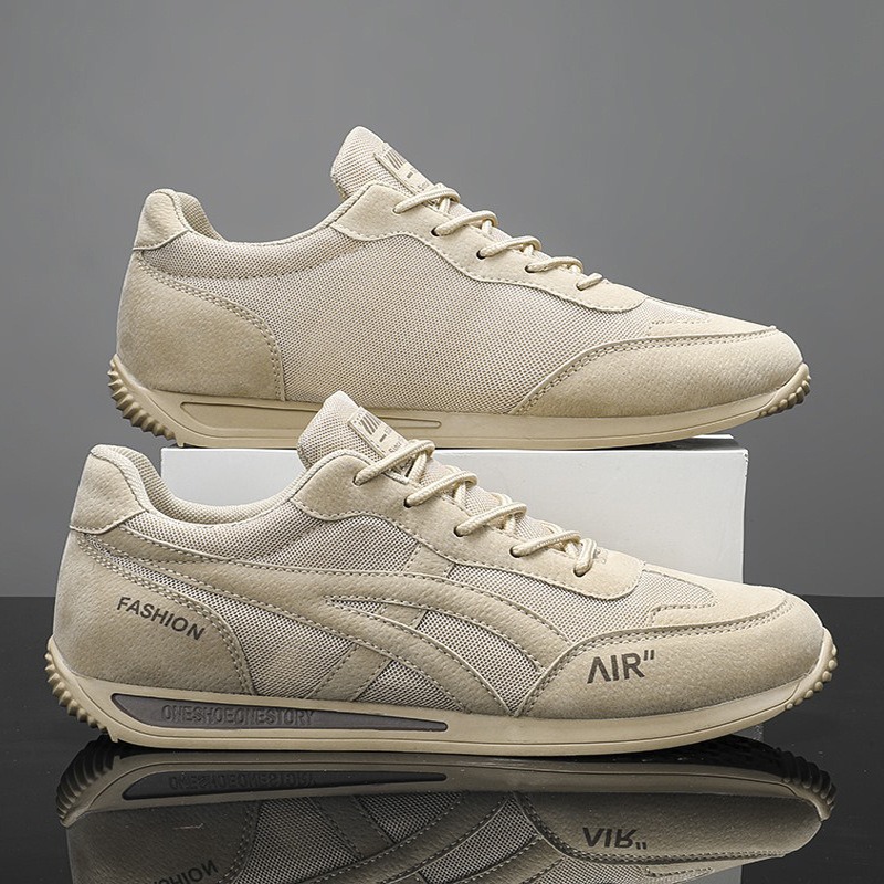 Korean Forrest Gump Men's Shoes Autumn New Lightweight Wear-resistant Casual White Torre Shoes Work All-match Teenager Trendy Shoes