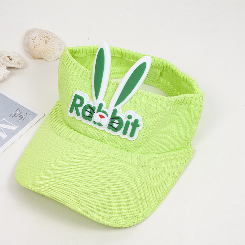 Picture of Summer children's cartoon straw peaked cap bear empty top breathable headband sun hat for boys and girls baby sun hat