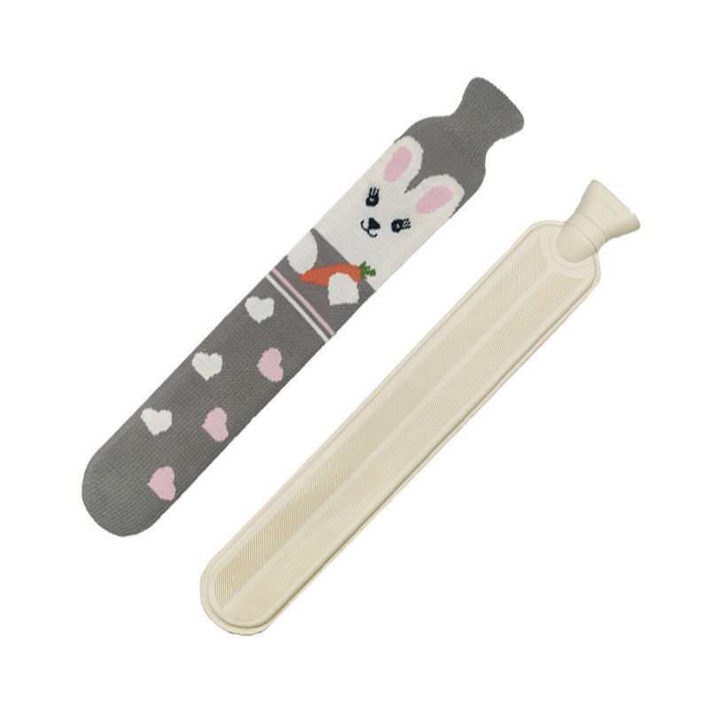 Picture of Belt hot compress warm hand water bag warm shoulder neck plush rubber hot water bag Flushing strip warm hand treasure spot wholesale