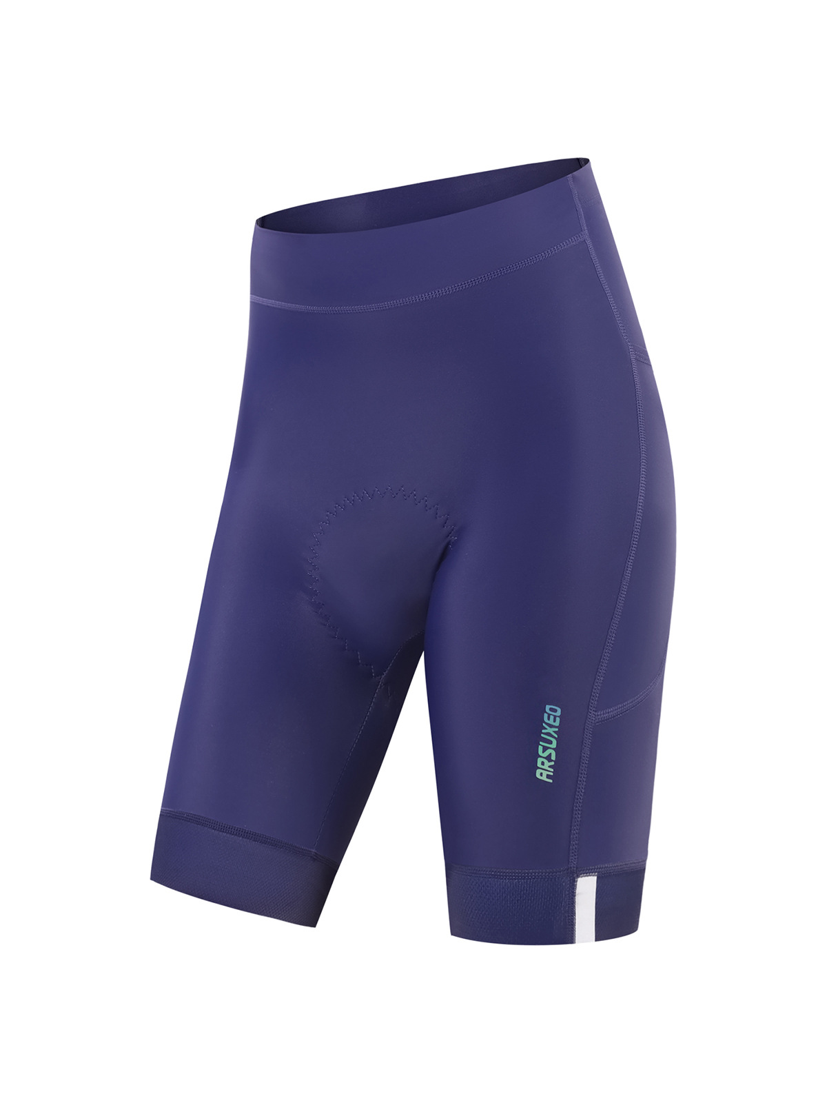Summer Sports Fitness Bicycle Riding Shorts Women's Tight-Fit Moisture Wicking Silicone Sponge Pad Three-point Pants 569