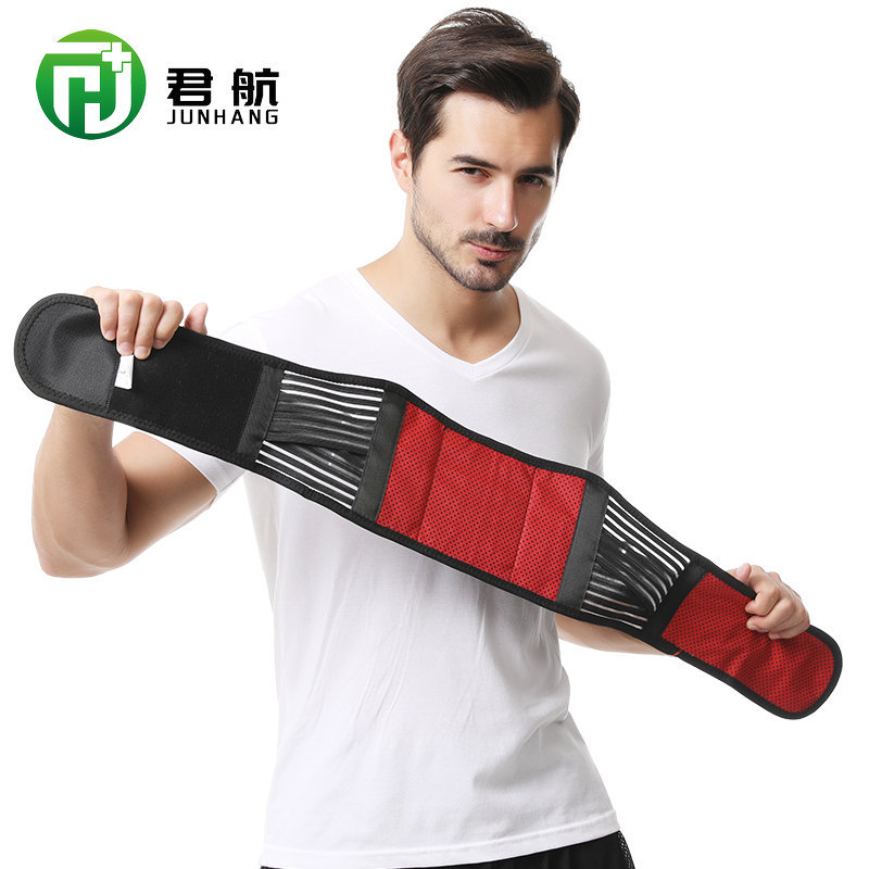 Junhang manufacturers sports fitness pressurized weightlifting squat waist protection breathable protection fixed spring support belt protector