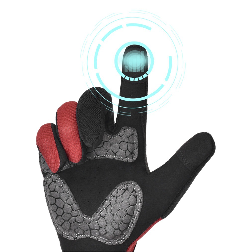 Burton Cycling Gloves Spliced Long-Finger Bicycle Gloves Outdoor Sports Gloves Manufacturer Full-Finger