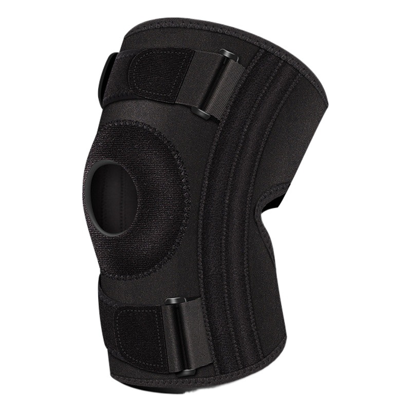 Knee Pads Thin Summer Pressurized Strap Silicone Knee Pads Running Basketball Mountaineering Riding Protector Sports Knee Pads
