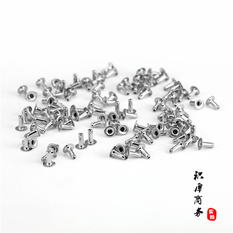 Picture of New Pearl Rivets Abs Single Hole Half Hole Imitation Pearl DIY Hand-Pressed Beading String Base