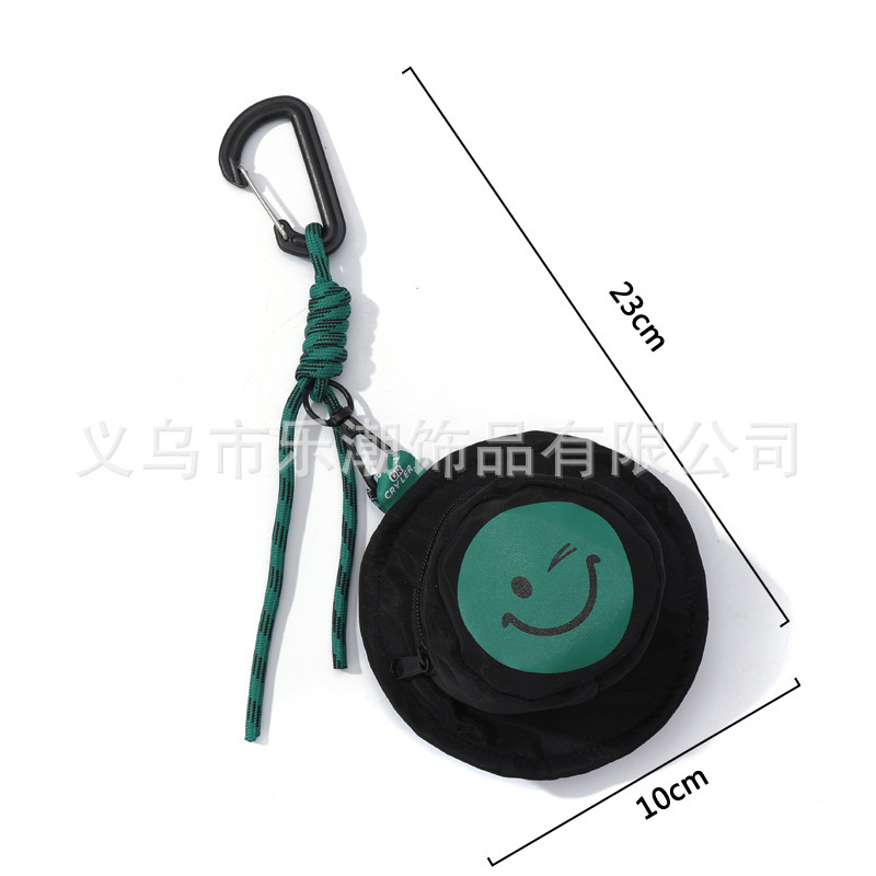 Picture of Mini Coin Purse Men's Smiley Headphone Bag Small Bag Keychain Bag Pendant Girls Bag Pendant Small Jewelry