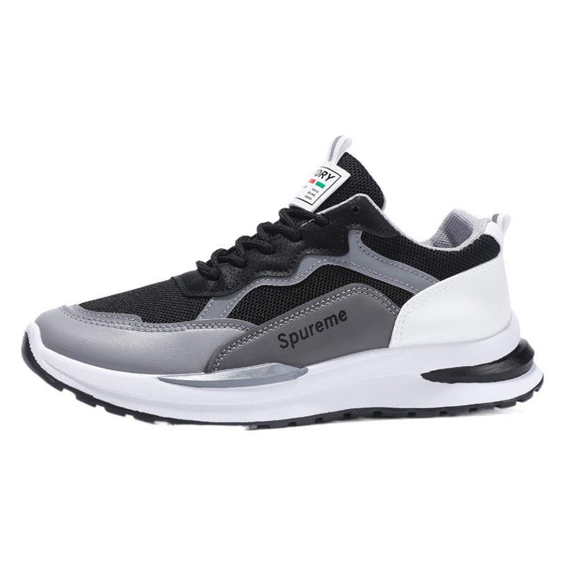 Autumn Men's Shoes Fashion Flying Woven Sports Casual Shoes Soft Sole Fashion Breathable Torre Shoes Mesh Casual Running Men's Shoes